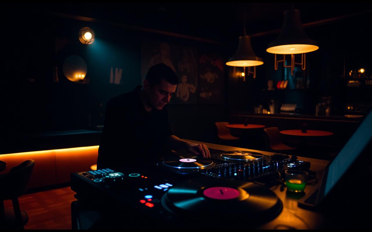 DJ set live al cocktail bar THEGRADO nel Quadrilatero di Torino